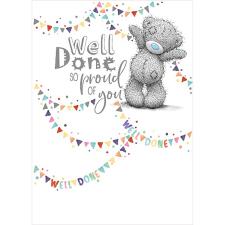 Well Done Me to You Bear Card Image Preview